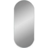 Bonnevie - Wandspiegel Badzimmer Spiegel Silbern 70x30 cm Oval vidaXL von BONNEVIE
