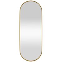 Bonnevie - Wandspiegel Golden 15x40 cm Oval vidaXL391240 von BONNEVIE