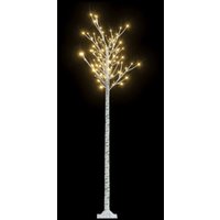 Bonnevie - Weihnachtsbaum,Kunstbaum 200 LEDs 2,2 m Warmweiß Weide Indoor Outdoor vidaXL von BONNEVIE