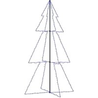 Weihnachtsbaum,Kunstbaum Kegelform 300 LEDs Indoor und Outdoor 120x220 cm vidaXL von BONNEVIE