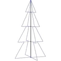 Weihnachtsbaum,Kunstbaum Kegelform 360 LEDs Indoor und Outdoor 143x250 cm vidaXL von BONNEVIE