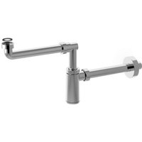 Bonomini - Sapho King - Waschtischsiphon, platzsparend, 1 1/4, Ablauf 32 mm, Chrom 0595SP25K7 von BONOMINI