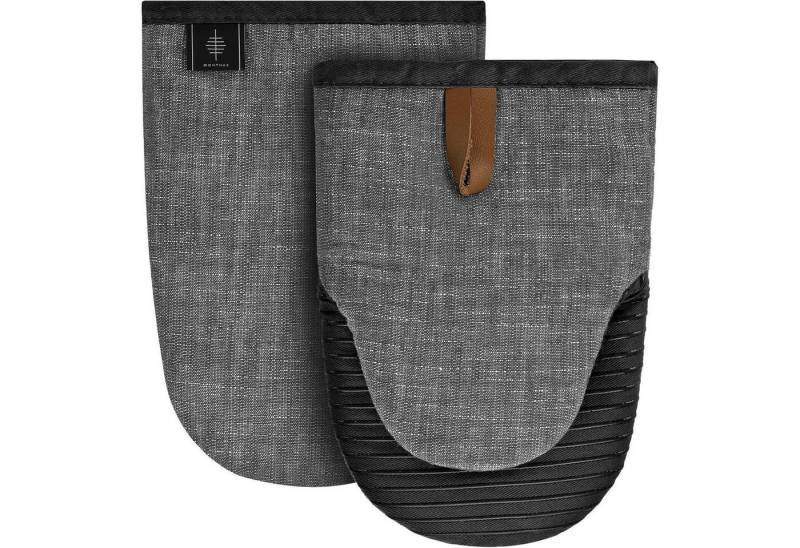 BONTHEE Kochbesteck-Set Ofenhandschuhe Hitzebeständig Mini Topfhandschuhe Baumwolle mit BONTHEE Kochbesteck-Set Ofenhandschuhe Hitzebeständig Mini Topfhandschuhe Baumwolle mit von BONTHEE