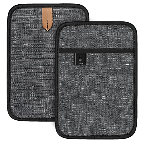 BONTHEE Topflappen Baumwolle Topfuntersetzer Hitzebeständige Groß Anti-rutsch Topflappen zum Kochen Backen Küchenzubehör - 2er Set - Grau BONTHEE Topflappen Baumwolle Topfuntersetzer Hitzebeständige Groß Anti-rutsch Topflappen zum Kochen Backen Küchenzubehör - 2er Set - Grau von BONTHEE