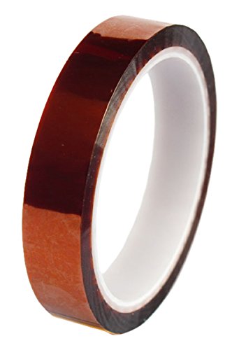 BONUS Eurotech 1BL08.02.0019/033A# Polyimid Maskierung und Elektro Isolierband, Silikonklebstoff, Temperaturbeständigkeit in 30 min + 268 Grad C, Gesamtdicke 0,06 mm, 19mm/33m BONUS Eurotech 1BL08.02.0019/033A# Polyimid Maskierung und Elektro Isolierband, Silikonklebstoff, Temperaturbeständigkeit in 30 min + 268 Grad C, Gesamtdicke 0,06 mm, 19mm/33m von BONUS Eurotech