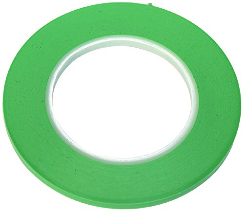 BONUS Eurotech 1BL23.32.0006/055A# Feine Linie Band, Klebstoff auf Basis von modifiziertem Kautschuk, PVC weich, +130 Grad C, Länge 55 m x Breite 6 mm x Dicke 0,13 mm, Grün von BONUS Eurotech
