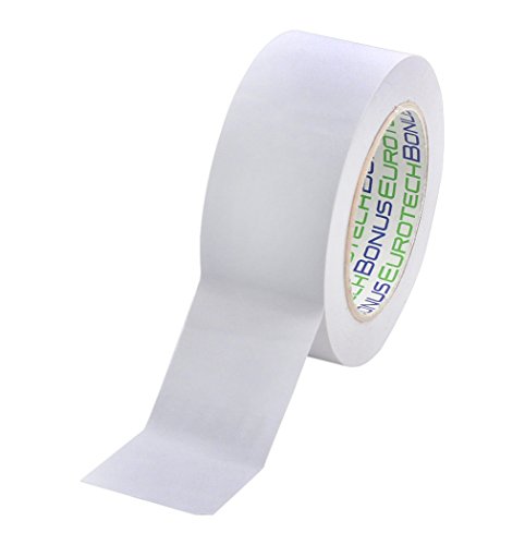BONUS Eurotech 1BL23.46.0050/033A# PVC Bodenmarkierungsband, Klebstoff auf Kautschuk Basis, weich, Länge 33 m x Breite 50 mm x Dicke 0,17 mm, Weiß von BONUS Eurotech