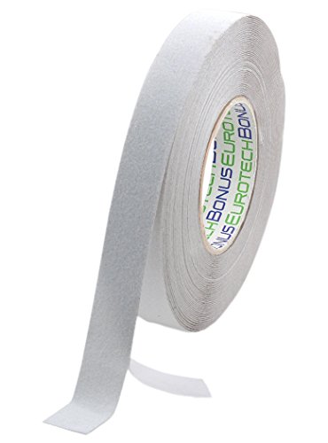 BONUS Eurotech 1BL43.10.0025/018 Anti Rutsch Klebeband, Klebstoff auf Acrylbasis, Krepp PVC Folie, Länge 18 m x Breite 25 mm x Dicke 0,70 mm, Weiß BONUS Eurotech 1BL43.10.0025/018 Anti Rutsch Klebeband, Klebstoff auf Acrylbasis, Krepp PVC Folie, Länge 18 m x Breite 25 mm x Dicke 0,70 mm, Weiß von BONUS Eurotech
