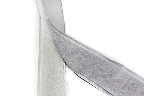 BONUS Eurotech 1BZ21.00.0020/025 Selbstklebender Klett, Satz je 25 m Haken und Ösen, Breite 20 mm, Weiß BONUS Eurotech 1BZ21.00.0020/025 Selbstklebender Klett, Satz je 25 m Haken und Ösen, Breite 20 mm, Weiß von BONUS Eurotech
