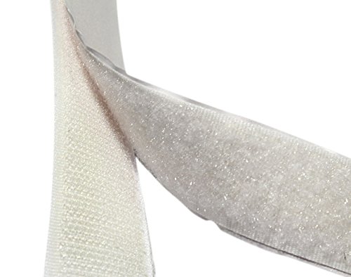 BONUS Eurotech 1BZ21.00.0025/025 Selbstklebender Klett, Satz je 25 m Haken und Ösen, Breite 25 mm, Weiß BONUS Eurotech 1BZ21.00.0025/025 Selbstklebender Klett, Satz je 25 m Haken und Ösen, Breite 25 mm, Weiß von BONUS Eurotech