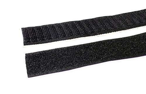 BONUS Eurotech 1BZ21.01.0025/A25 Selbstklebender Klett, Satz je 25 m Haken und Ösen, Breite 25 mm, Schwarz BONUS Eurotech 1BZ21.01.0025/A25 Selbstklebender Klett, Satz je 25 m Haken und Ösen, Breite 25 mm, Schwarz von BONUS Eurotech