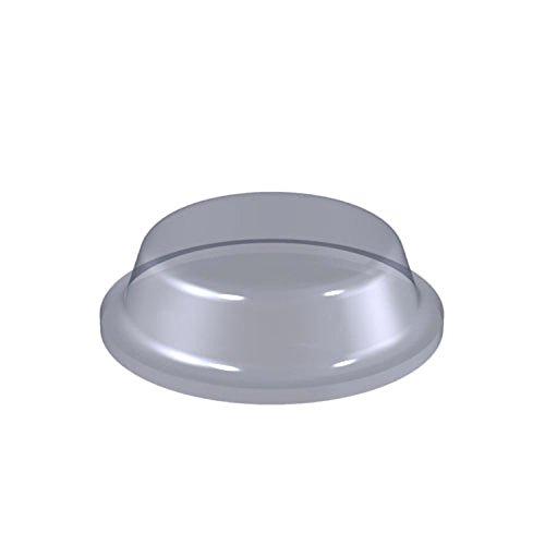 BONUS Eurotech 1SS18.08.0127/0035 Selbstklebender Bumpon, Polyurethan, 12,7 x 3,5 zylindrisch, Durchsichtig (24-er Pack) von BONUS Eurotech