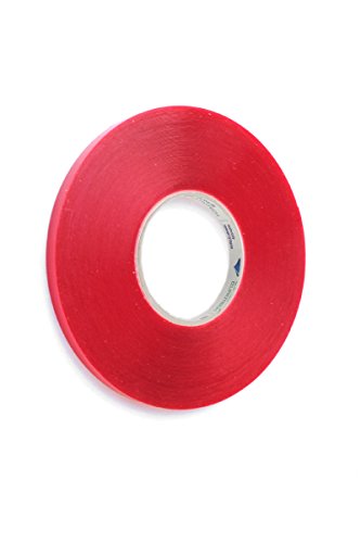 BONUS Eurotech 2BS40.00.0019/010A# Doppelseitiges Acrylschaumklebeband, schäumendes Klebstoff, Länge 10 m x Breite 19 mm x Gesamtdicke 0,5 mm, Durchsichtig von Eurobands
