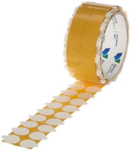 BONUS Eurotech 2XL11.10.0000/018A# Doppelseitigklebrige Räder mit Blatt, Durchmesser 18 mm (500-er Pack) von BONUS Eurotech