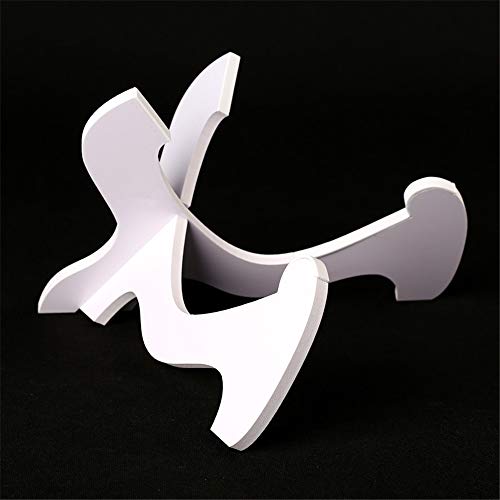 【3. Generation】: weißer Ukulelenständer aus Holz, tragbar, zusammenklappbar, Ständer mit weichen Lederkanten, für Mandolinen und Violinen – Ukulelen-Zubehör von BOOFIRE