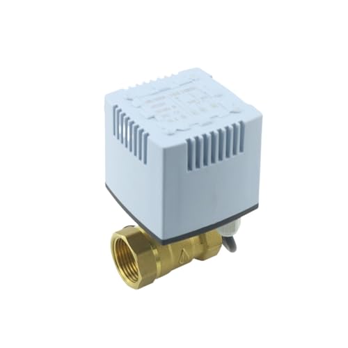 1/2" 3/4" 1" IP67 Wasserdichter motorisierter Kugelhahn DN15 DN20 DN25 3-Draht 2 Steuerung Messing Elektrisches Magnetventil 220V 12V 24V DC(Dc12-dc24-3-wire 2-control,0.5 Inch) von BOOGHIGC