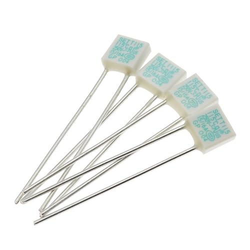 10PCS Schutz Temperatur Sicherung 10A 15A 16A Quadratische Temperatur Sicherung 115C 136C ThermostatThermal Schutz(10A 115C) von BOOGHIGC