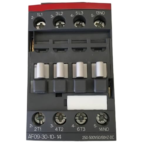 3-ploe Schütze AF AC/DC 1NC oder 1NO 50HZ/60HZ 48V ~ 130V DC 48V-130V 9A 4kw AF09-30-10-12 AF09-30-01-12 1Pcs(AF09-30-01-14 1NC) von BOOGHIGC