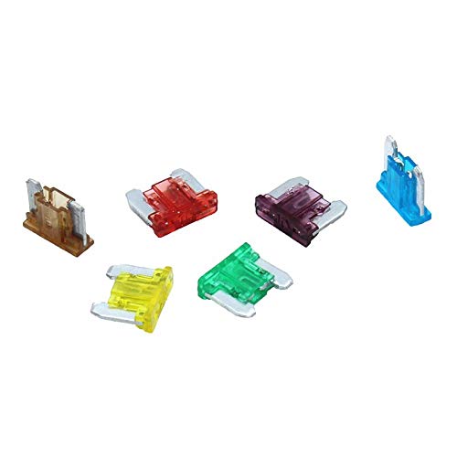 50 teile/los Mini Größe Micro Auto Auto Blade Sicherung 5A 7,5 A 10A 15A 20A 25A 30A(40A) von BOOGHIGC