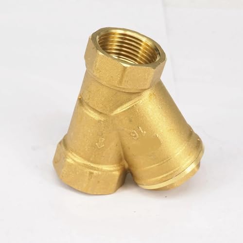 AMAZWI 1-1/4" Innengewinde Messing Y Sieb Filterventil Hochdruckreiniger Jet Klimaanlage AMAZWI 1-1/4" Innengewinde Messing Y Sieb Filterventil Hochdruckreiniger Jet Klimaanlage von BOOGHIGC