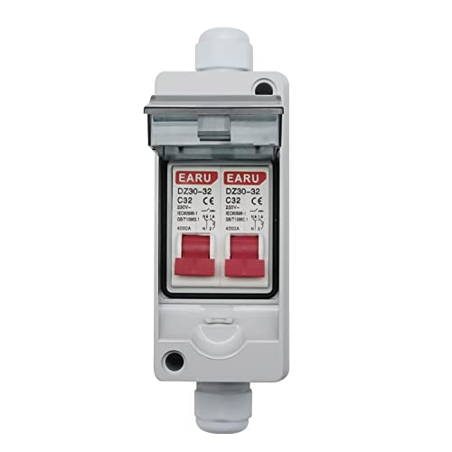 BOOGHIGC 10 stücke DZ30-32 DPN 1P + N Mini Circuit Breaker MCB16A-32A Din-schiene Montage Ausschnitt Miniatur Haushalt Luft Combiner Box(16a) von BOOGHIGC