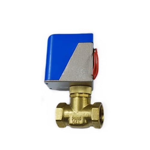 BOOGHIGC Elektrisches Zweiwegeventil VA-6016-8503 Zentrale Klimaanlage Fan Coil Magnetventil DN20 DN25(DN25) von BOOGHIGC
