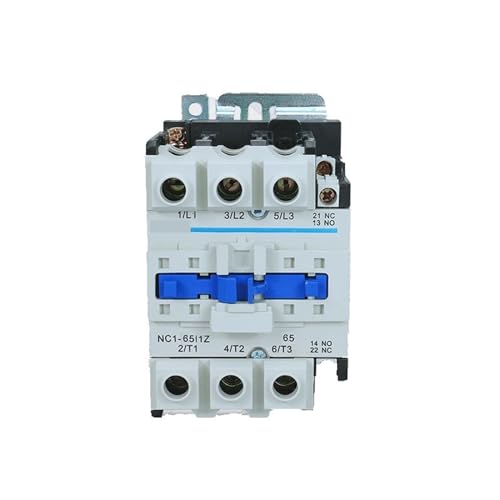 BOOGHIGC NC1-6511Z Schienenmontageschütz Industrielles elektrisches Schütz DC 24V DC36V DC48V DC110V DC220V NC1-6511 LC1 1St(NC1-6511Z DC110V) von BOOGHIGC