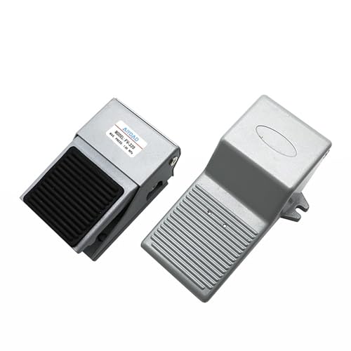 BOOGHIGC Pneumatische Fußpedalventilsteuerung 4F210-08L Schalter FV320 Umkehrung 420 4F210-08L Zwei-Positionen-Fünf-Links(4f210-08g,With-8mm-Fitting) von BOOGHIGC