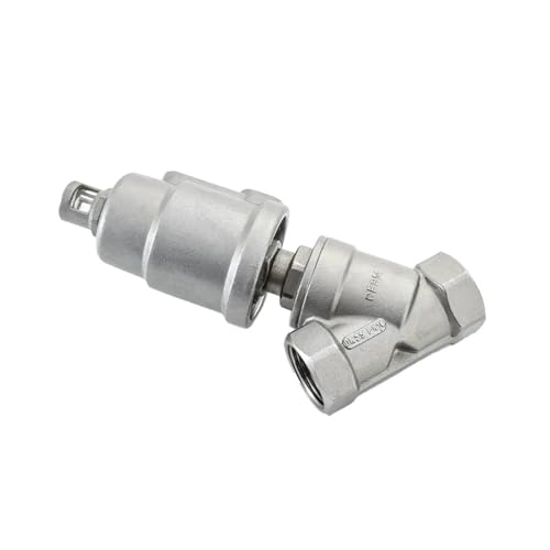 DN25 pneumatisches Sitzventil aus Edelstahl, 16 bar, normalerweise geschlossene Schrägsitzventile mit pneumatischem Antrieb(CLOSED-DOUBLE ACTING) von BOOGHIGC