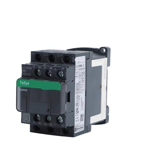 LC1D09BDC DC Schütz BDC EDC FDC MDC LC1D12 LC1D18 LC1D25 LC1D32 LC1D38 24V 48V 110V 220V DC Motor 1Pcs(LC1D38A DC,110V) von BOOGHIGC