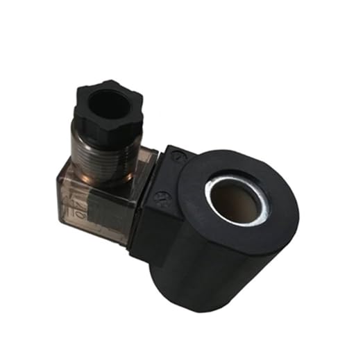 Magnetventilspule Gewindepatronenventil Elektromagnet HC 13 14 16 20 23 26 Innenloch 12V 24V 110V 220V Höhe 37mm/51mm(HC Inner Hole 16,12V) von BOOGHIGC