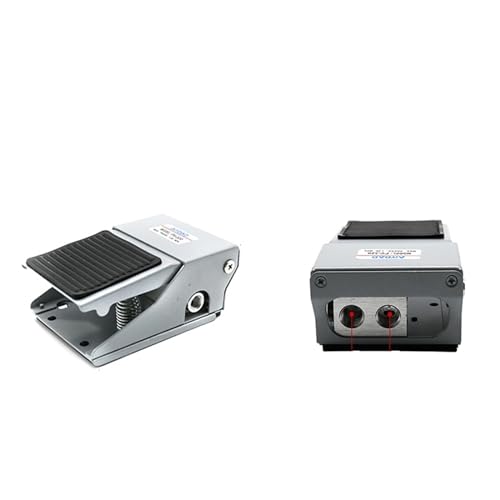 Pneumatische Fußpedalventilsteuerung 4F210-08L Schalter FV320 Umkehrung 420 4F210-08L Zwei-Positionen-Fünf-Links(Fv320,With-6mm-Fitting) von BOOGHIGC