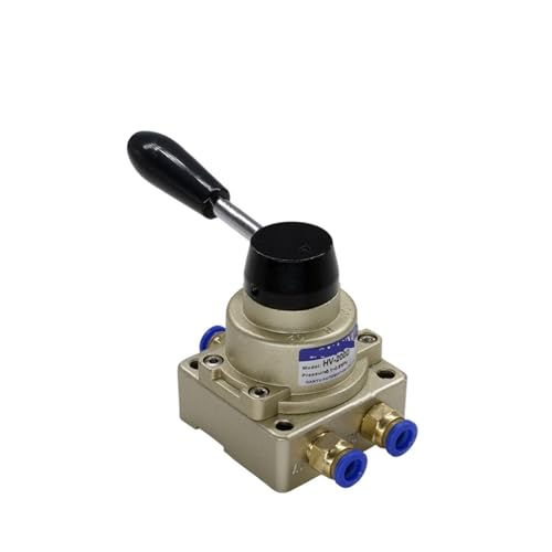 Pneumatischer Schalter Drei-Positionen-Vier-Wege-Handventil HV-02/HV200-02/HV200D/HV200B Handventildämpfer(HV-200D) von BOOGHIGC