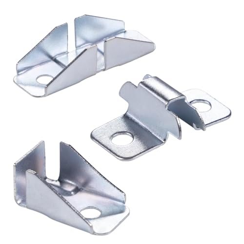 BOOMET Aufsteckhalter für Regalhalter · Twin Verbinder 12 Stück · Stabilisierung von Regalböden · Regalboden Halter · Regalverbinder · Steckregalsystem · Regalbodenträger von BOOMET