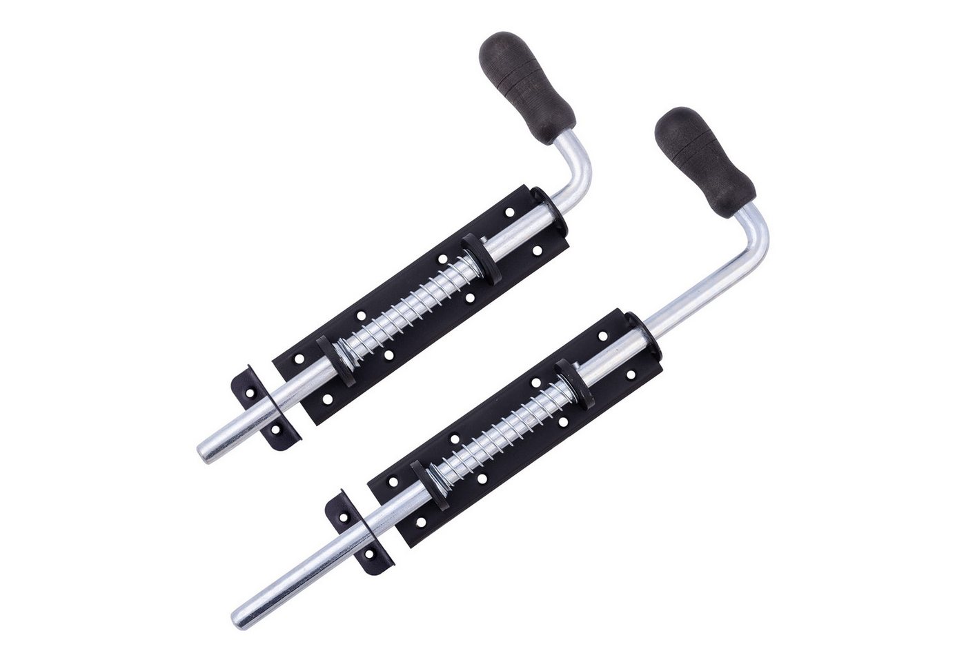 BOOMET Bodenschieber Schlossriegel schwarz, 30 cm, (1-tlg., 30 cm), Torbeschlag Torfeststeller Bodenschieber Torstopper von BOOMET