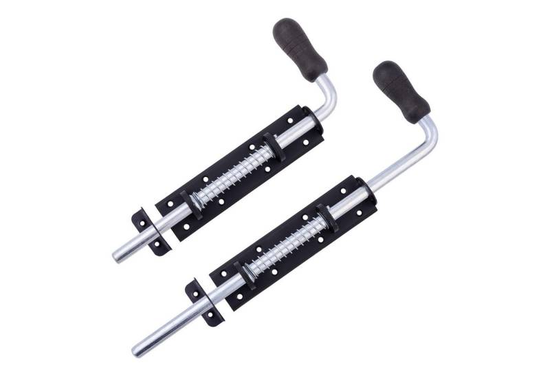 BOOMET Bodenschieber Schlossriegel schwarz, 30 cm, (1-tlg., 30 cm), Torbeschlag Torfeststeller Bodenschieber Torstopper von BOOMET