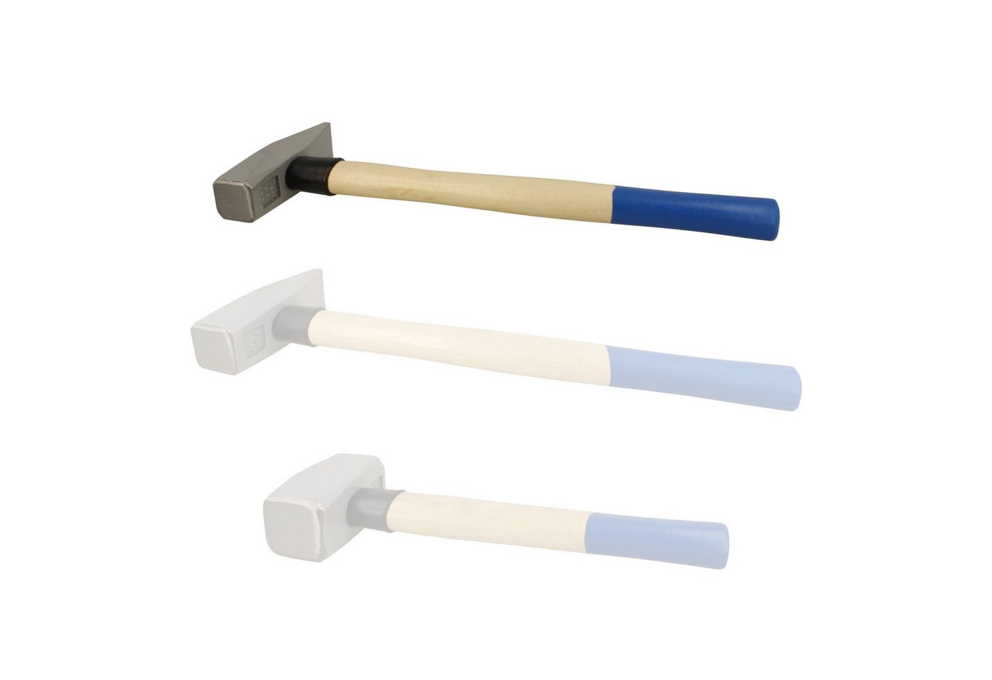 BOOMET Hammer Schlosserhammer (1-St., 1000g), Nagelhammer Schmiedehammer Eisenhammer von BOOMET