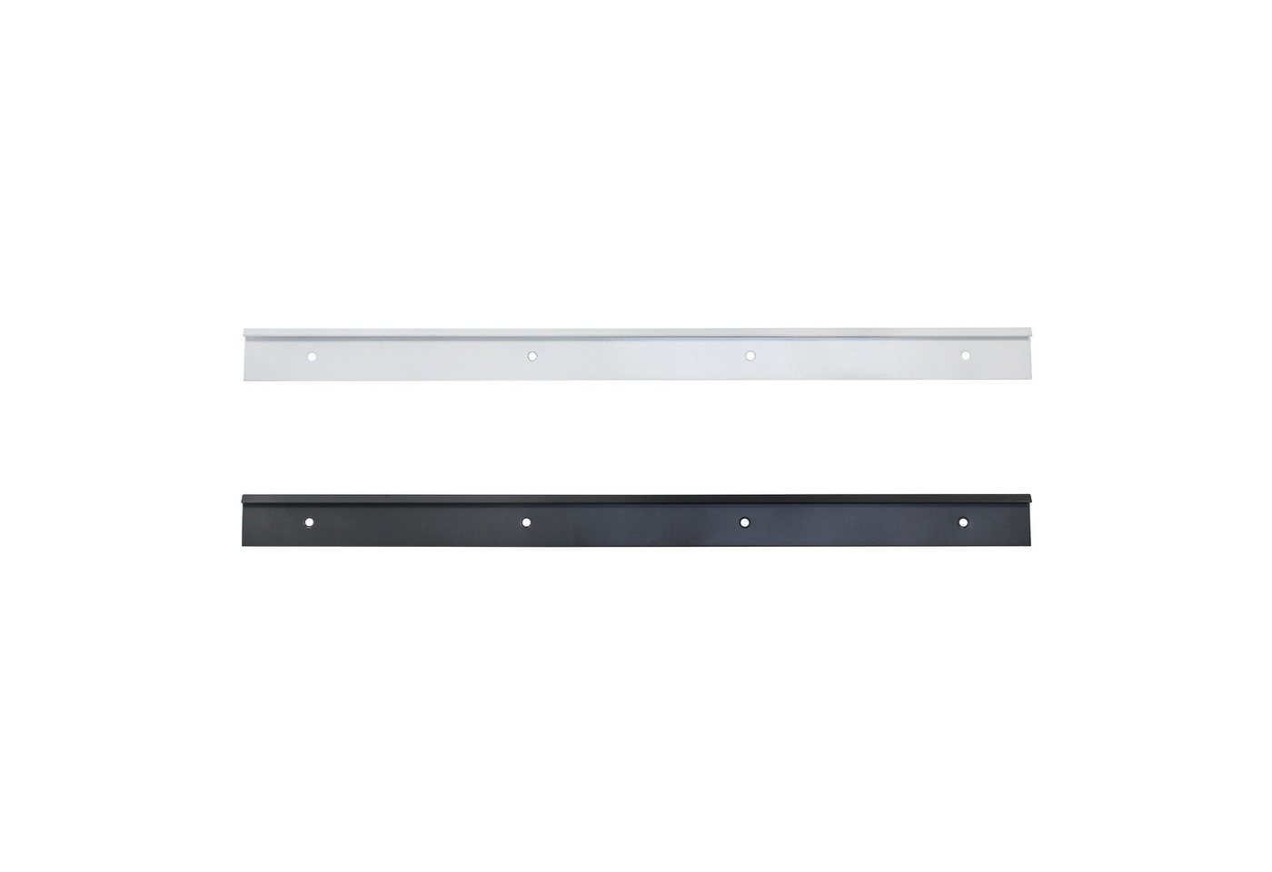 BOOMET Wandregalhalter Wandschienen für Regalsystem quer, 1-tlg., Regalschiene Aufhängeschiene horizontal von BOOMET