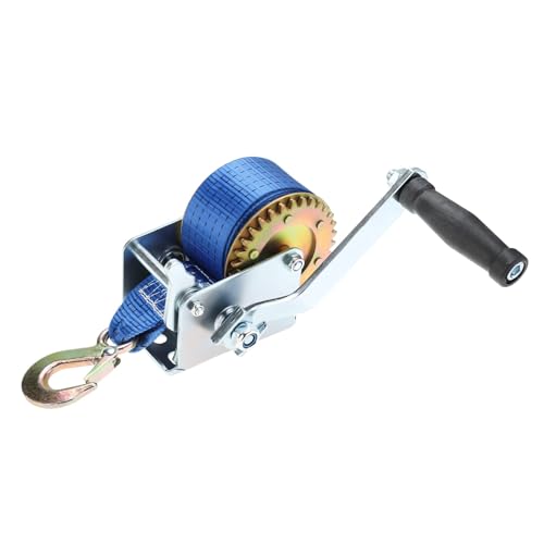 BOOMSTART Handwinde Seilwinde Blau 1000LBS 450 KG 8M Bergungswinde Bootswinde Polyester Seilzug BOOMSTART Handwinde Seilwinde Blau 1000LBS 450 KG 8M Bergungswinde Bootswinde Polyester Seilzug von BOOMSTART