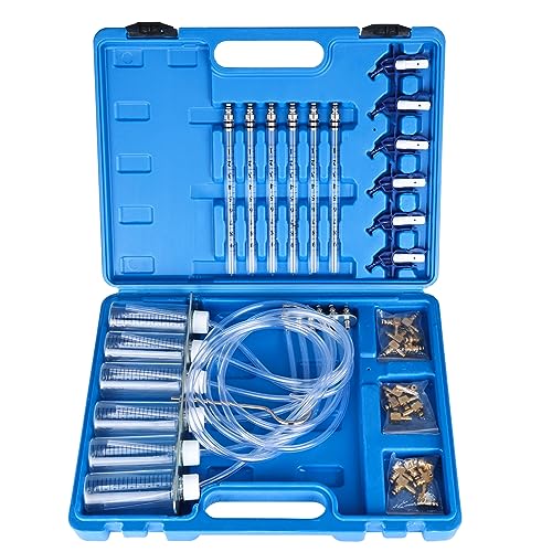 BOOMSTART Rücklaufmengen Prüfgerät, 6 Zylinder Diesel Rücklaufmengen Tester, KFZ Diesel Injektor Tester Rücklaufmengentester Rücklaufmenge Prüfer mit 24 Adaptern BOOMSTART Rücklaufmengen Prüfgerät, 6 Zylinder Diesel Rücklaufmengen Tester, KFZ Diesel Injektor Tester Rücklaufmengentester Rücklaufmenge Prüfer mit 24 Adaptern von BOOMSTART