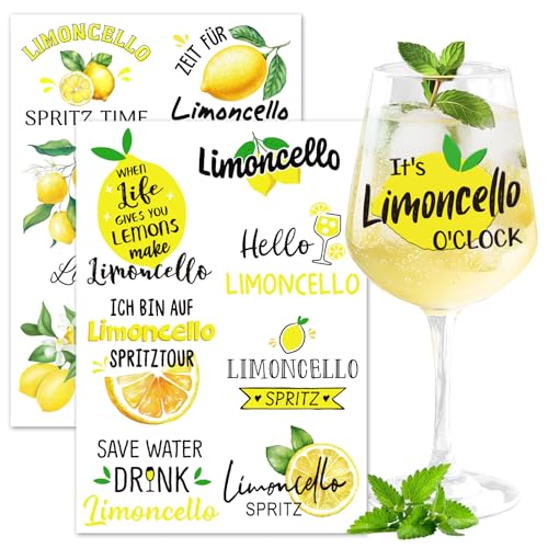 BOOMTOP 13 Stück Rub On Sticker Limoncelo Gläser Personalisiert Aufkleber Zitronen Limoncelo Aufkleber Gelb Rub Ons Folie Weinglas Transferfolie DIY Lemone Geschenk für Sommer Mottoparty BOOMTOP 13 Stück Rub On Sticker Limoncelo Gläser Personalisiert Aufkleber Zitronen Limoncelo Aufkleber Gelb Rub Ons Folie Weinglas Transferfolie DIY Lemone Geschenk für Sommer Mottoparty von BOOMTOP