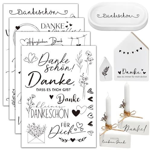 BOOMTOP 4 Blatt Rub On Sticker Danke Transferaufkleber Rub Ons Kleines Dankeschön Geschenk Aufkleber Selbstklebend Rub On Folie für Glas Holz Raysin Keramik Schwarz DIY Geschenkideen BOOMTOP 4 Blatt Rub On Sticker Danke Transferaufkleber Rub Ons Kleines Dankeschön Geschenk Aufkleber Selbstklebend Rub On Folie für Glas Holz Raysin Keramik Schwarz DIY Geschenkideen von BOOMTOP
