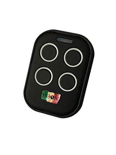 BOON Universelle automatische italienische Selbstlern-Fernbedienung für automatische Garagentore, Overhead-Alarme und Automatismen, 433 MHz, Fast Copy - Fix Code (Weiß) von BOON