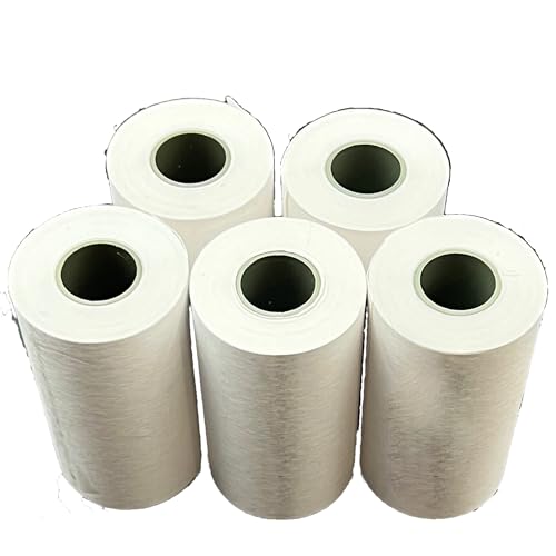 BOOPARTS - 5 x Thermopapierrolle kompatibel TESTO 0554 0568 für Testo 0554 0549-0572 0576-0554 0620 und 0554 0621 - Thermopapier Ersatz für Drucker von BOOPARTS