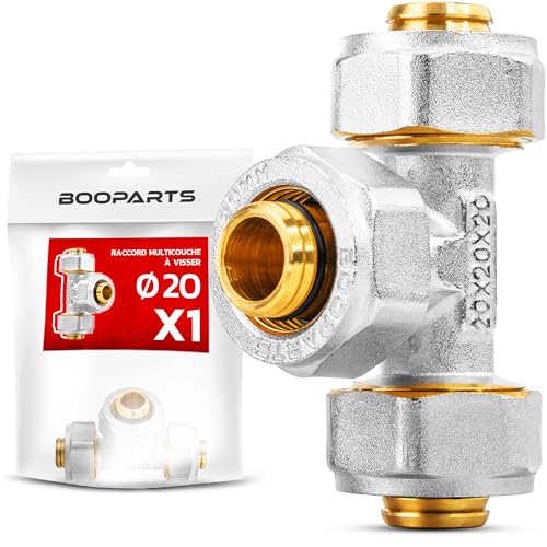 BOOPARTS Mehrschichtverbinder 20 – 20 – 20 mm zum Schrauben – T-Stück, mehrschichtig – Verbindungsstück für mehrschichtiges Rohr 20 BOOPARTS Mehrschichtverbinder 20 – 20 – 20 mm zum Schrauben – T-Stück, mehrschichtig – Verbindungsstück für mehrschichtiges Rohr 20 von BOOPARTS