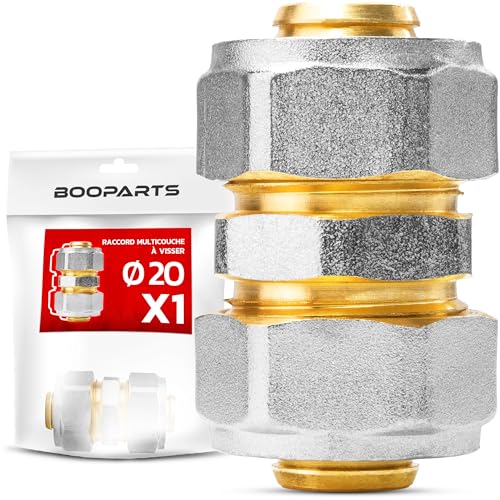 BOOPARTS - Mehrschichtverbinder 20 – 20 mm zum Anschrauben – mehrschichtige Muffe – Verbindungsstück für mehrschichtige Rohre 20 BOOPARTS - Mehrschichtverbinder 20 – 20 mm zum Anschrauben – mehrschichtige Muffe – Verbindungsstück für mehrschichtige Rohre 20 von BOOPARTS