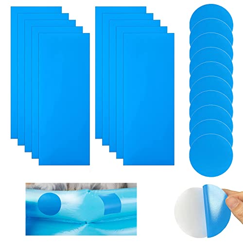 BOOSHMall Selbstklebende Reparaturflicken Pool, 20 Stück PVC Pool Reparaturset für Schwimmbecken, Selbstklebend Unterwasser, Reparatur-Pool-Flicken für Wasserbett Schwimmbäder Aufblasbares Boot BOOSHMall Selbstklebende Reparaturflicken Pool, 20 Stück PVC Pool Reparaturset für Schwimmbecken, Selbstklebend Unterwasser, Reparatur-Pool-Flicken für Wasserbett Schwimmbäder Aufblasbares Boot von BOOSHMall