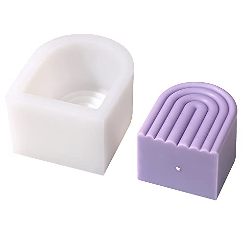 BOOWAN NICOLE Kerzenform Silikon 3D Cube Kerzen Formen Formen Zum Gießen als Bastel Ornamente und Heimdekorationen BOOWAN NICOLE Kerzenform Silikon 3D Cube Kerzen Formen Formen Zum Gießen als Bastel Ornamente und Heimdekorationen von BOOWAN NICOLE