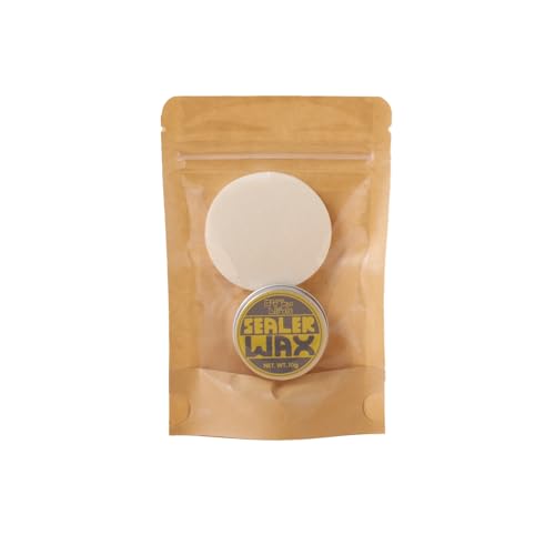 BOOWAN NICOLE 10ML Jesmonite Wax Lebensmittelechtes Beton Gips Stein Versiegelungs Wachs Wasserfestes Wachs Set Zementarbeiten Carnaubawachs mit Tüchern für Handgefertigte Fertigkeiten von BOOWAN NICOLE
