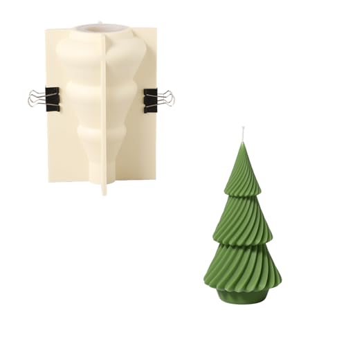 BOOWAN NICOLE Kerzenformen werden für die Herstellung von Weihnachtsbäumen, Weihnachtsdekorationsgeschenken und Weihnachtsbaum Kerzenformen verwendet (LZ0651-2) von BOOWAN NICOLE